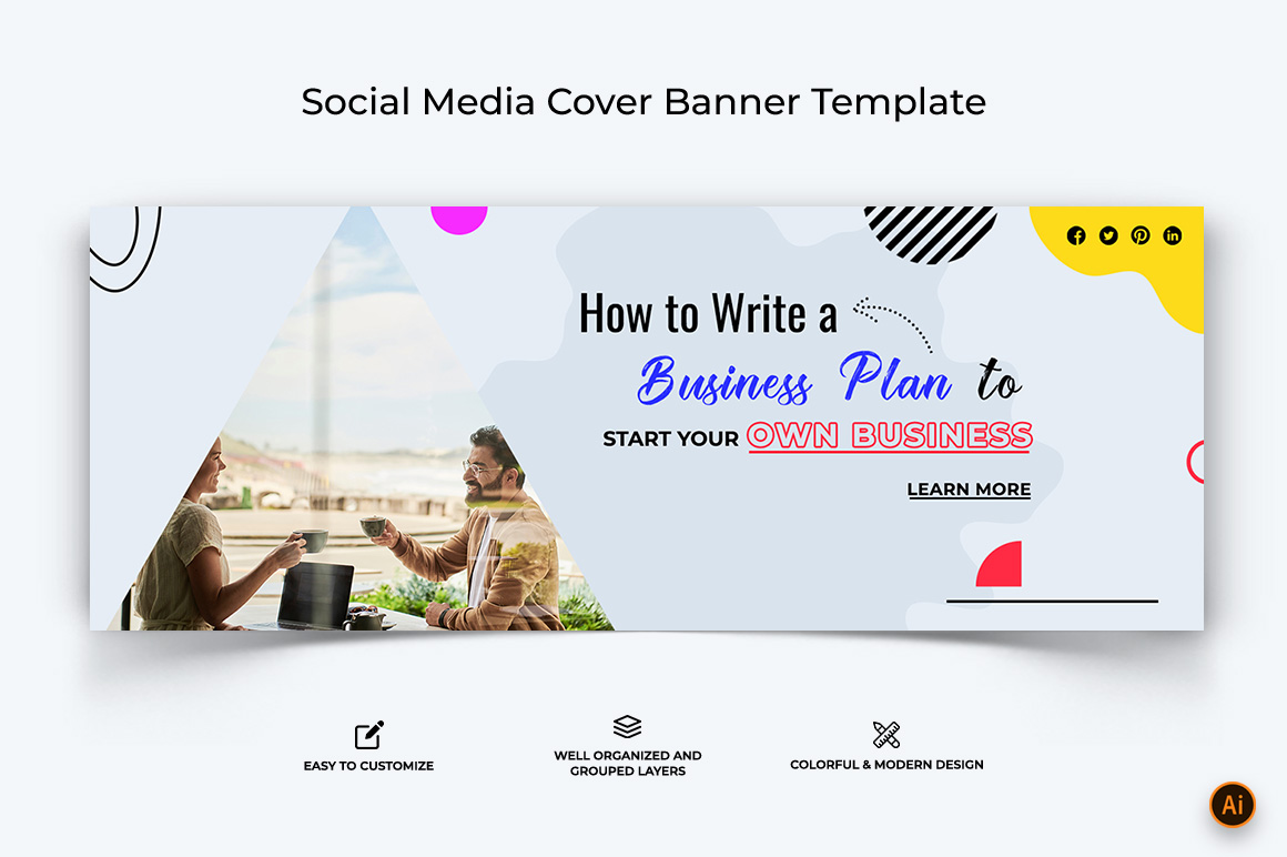 Business Services Facebook Cover Banner Design-14