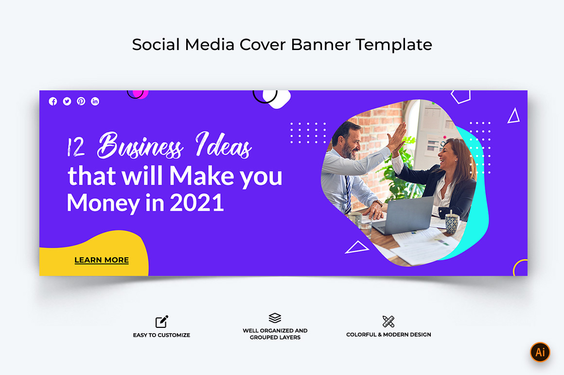 Business Services Facebook Cover Banner Design-19