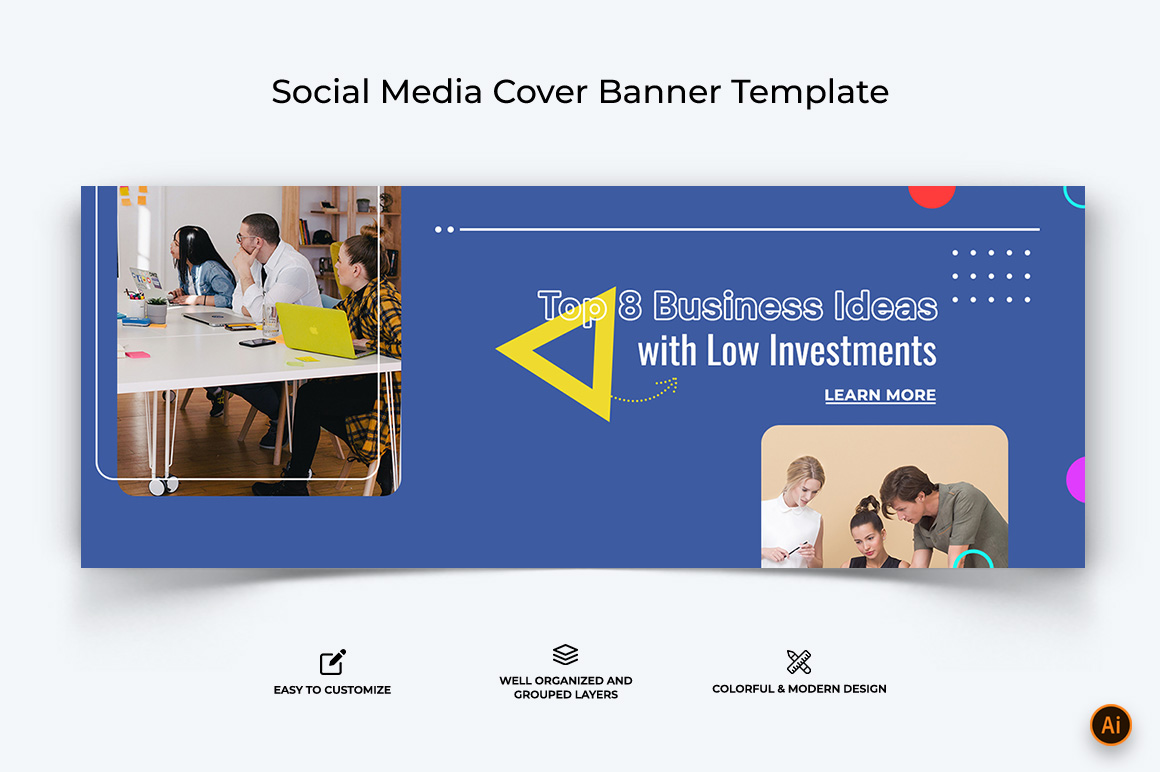 Business Services Facebook Cover Banner Design-20