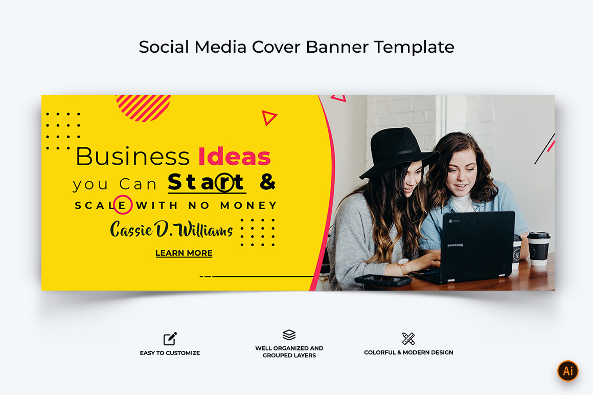 Business Services Facebook Cover Banner Design-22