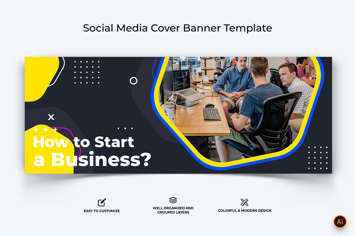 Business Services Facebook Cover Banner Design-25