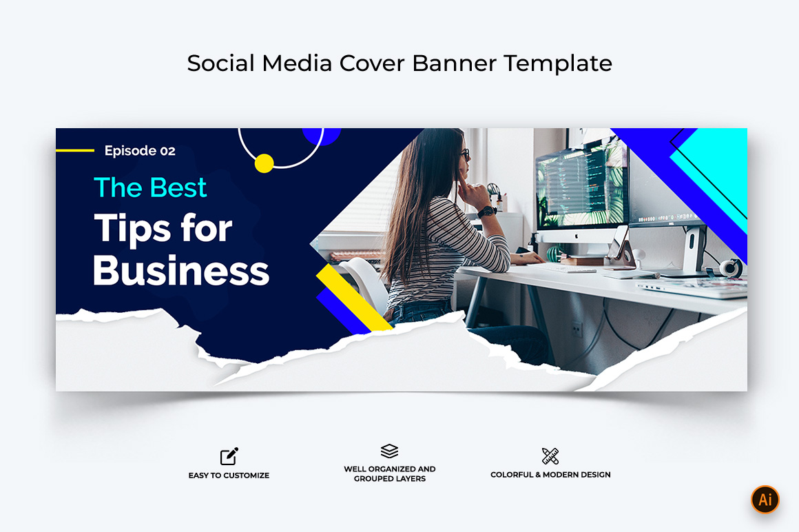 Business Services Facebook Cover Banner Design-26