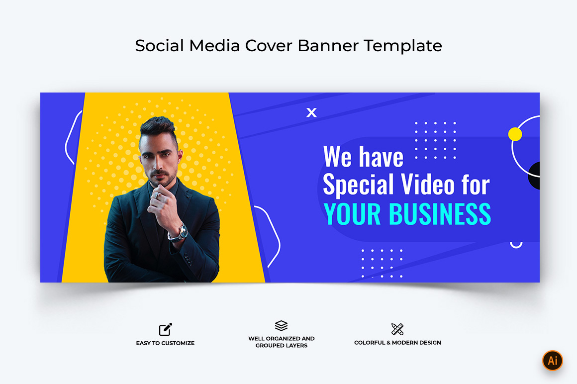 Business Services Facebook Cover Banner Design-30