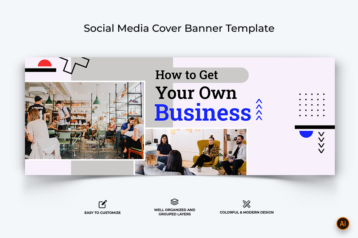 Business Services Facebook Cover Banner Design-32