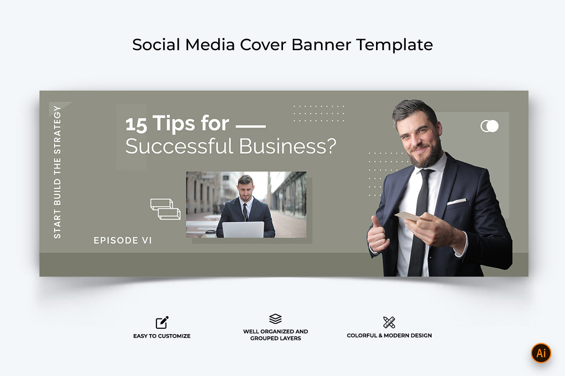 Business Services Facebook Cover Banner Design-36