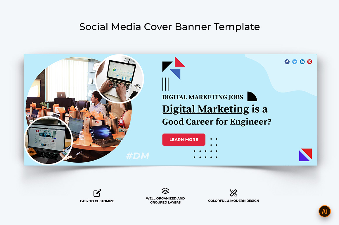 Digital Marketing Facebook Cover Banner Design-03