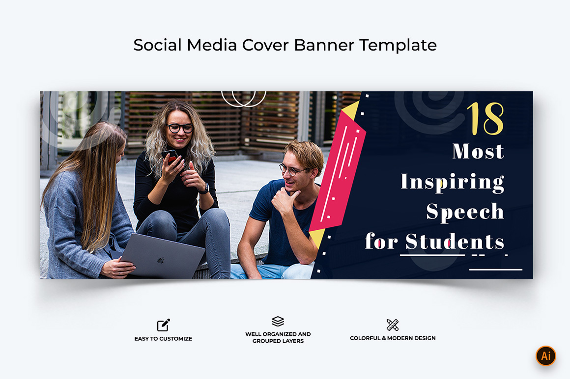 Education Facebook Cover Banner Design-03