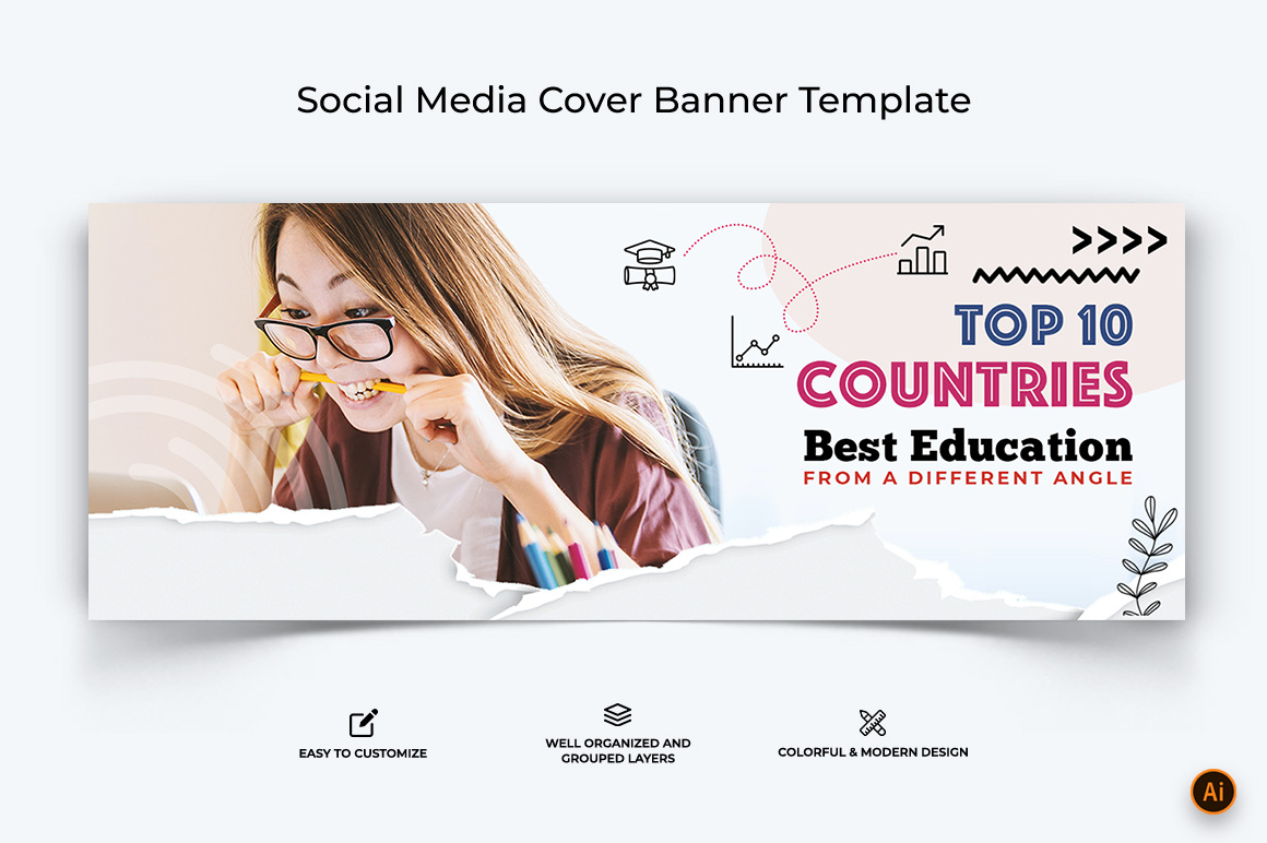 Education Facebook Cover Banner Design-04