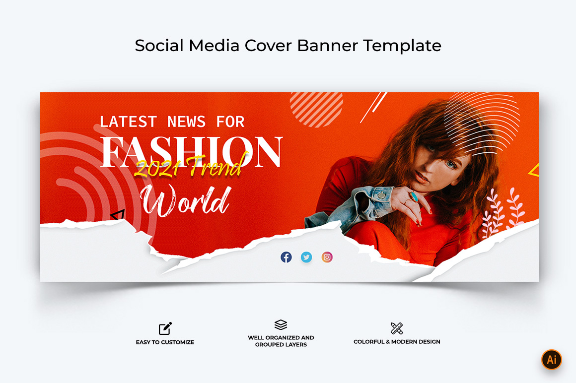 Fashion Facebook Cover Banner Design-04