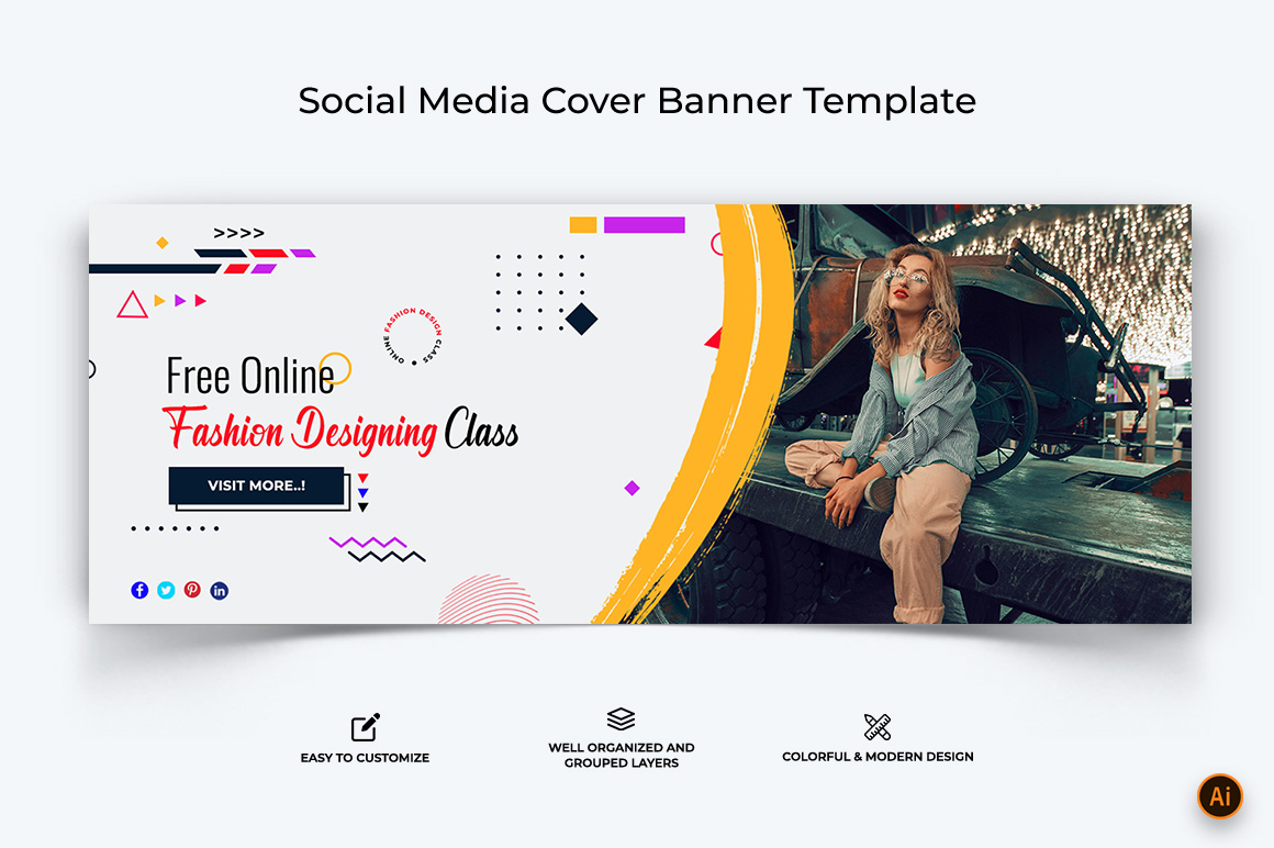 Fashion Facebook Cover Banner Design-07