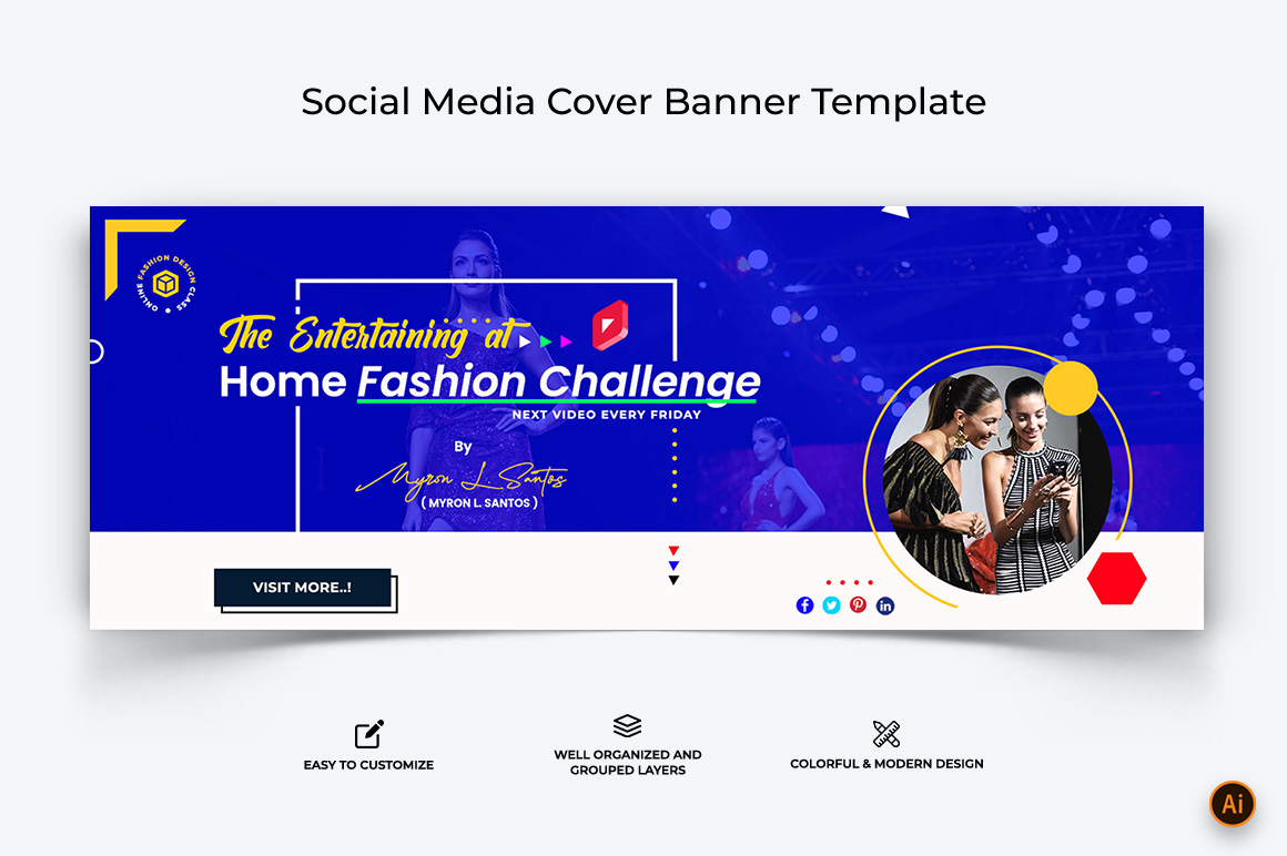 Fashion Facebook Cover Banner Design-09