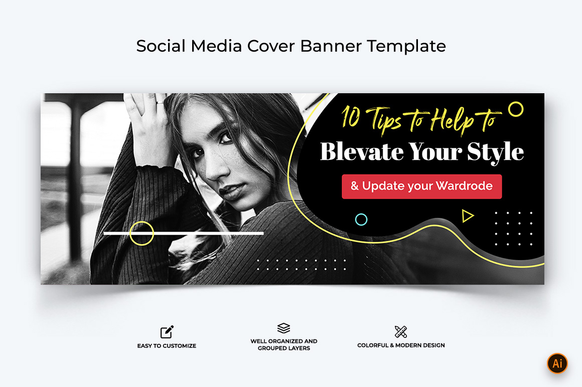 Fashion Facebook Cover Banner Design-19