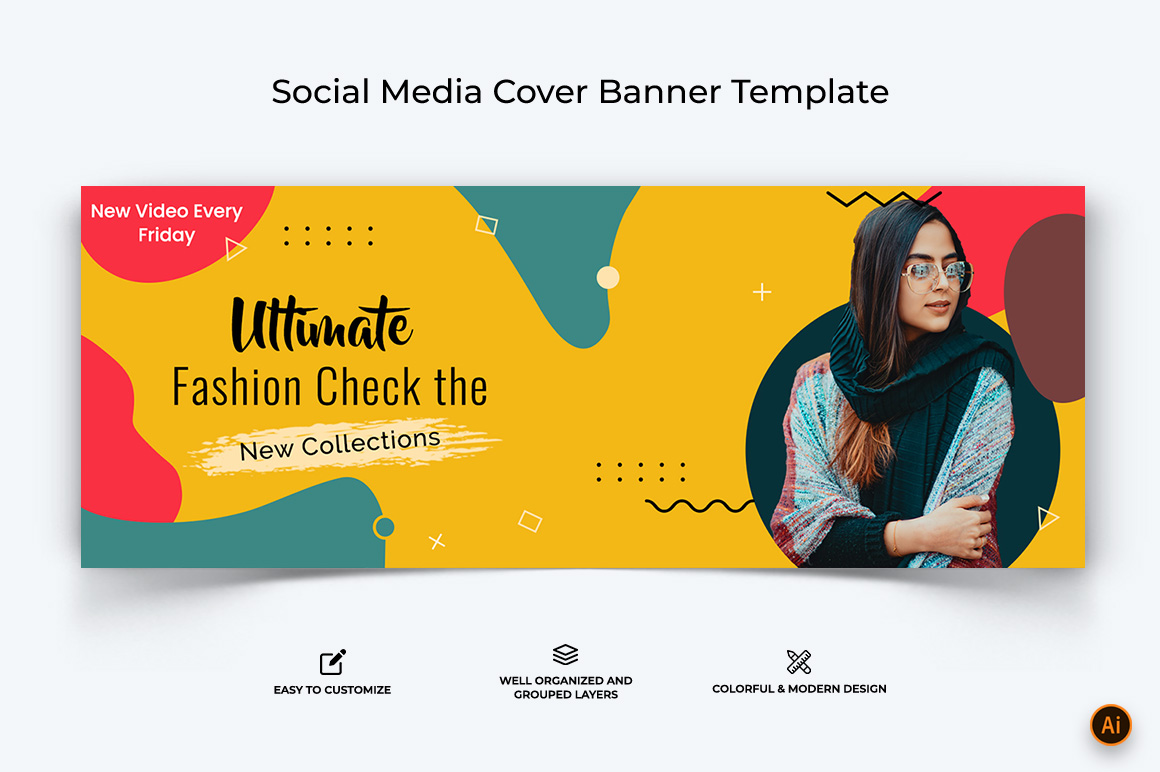 Fashion Facebook Cover Banner Design-20