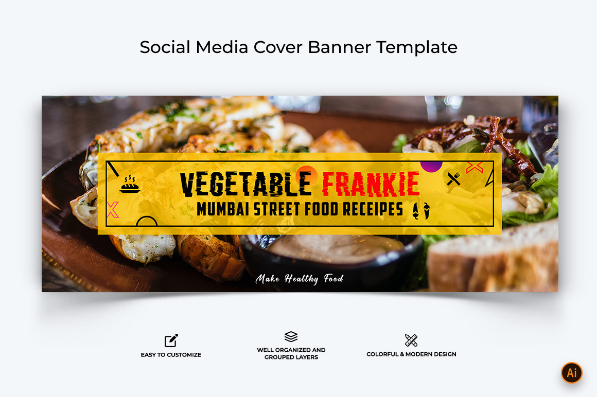 Food and Restaurant Facebook Cover Banner Design-01