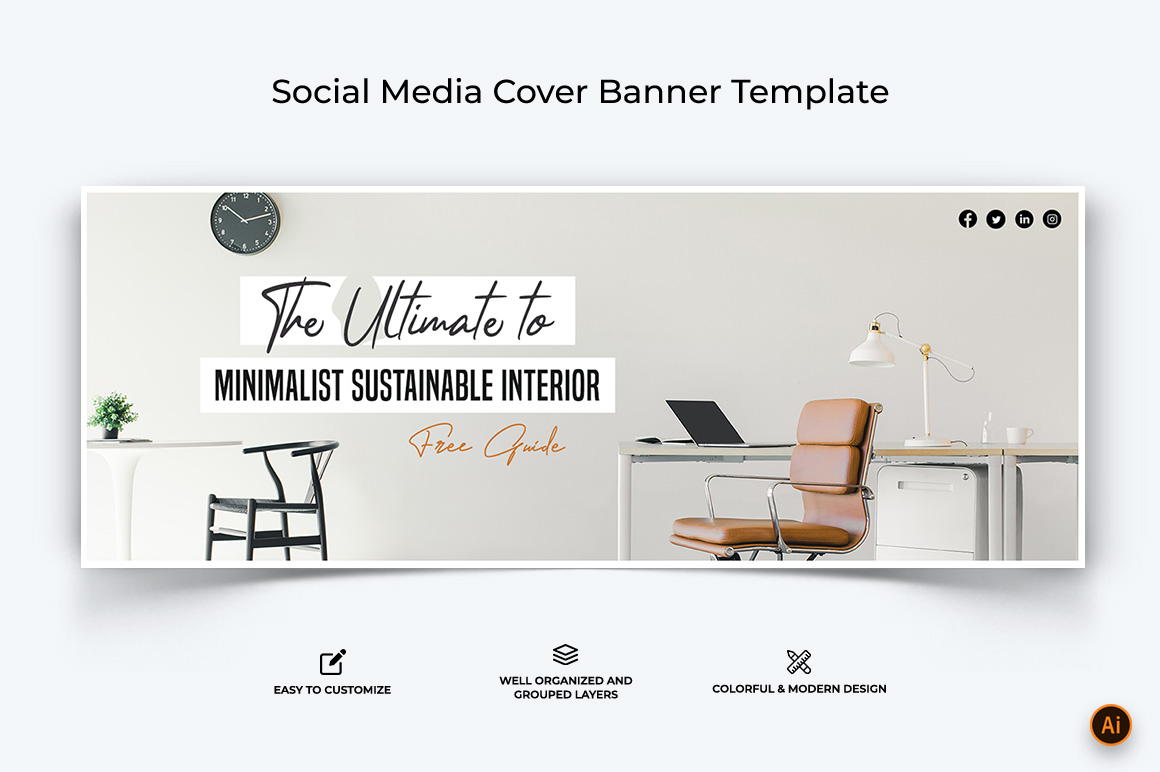 Interior Minimal Facebook Cover Banner Design-02