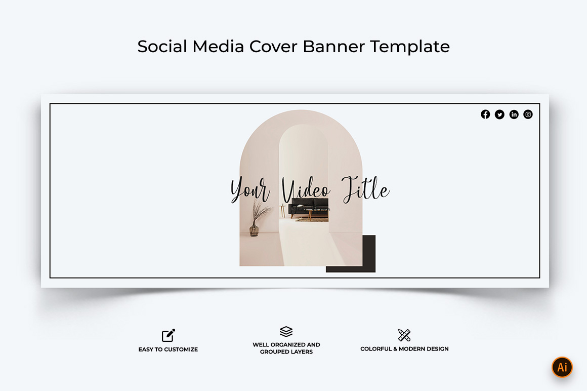 Interior Minimal Facebook Cover Banner Design-05