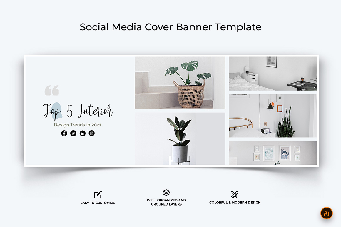 Interior Minimal Facebook Cover Banner Design-07