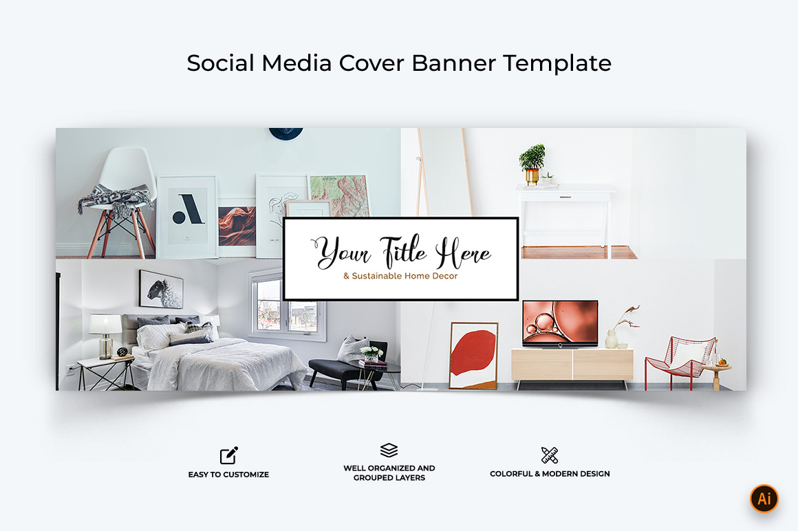 Interior Minimal Facebook Cover Banner Design-08