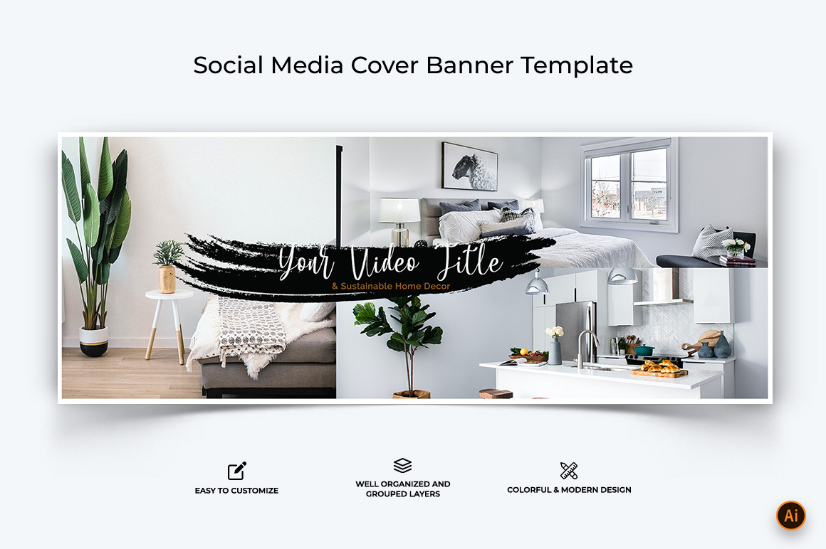 Interior Minimal Facebook Cover Banner Design-10