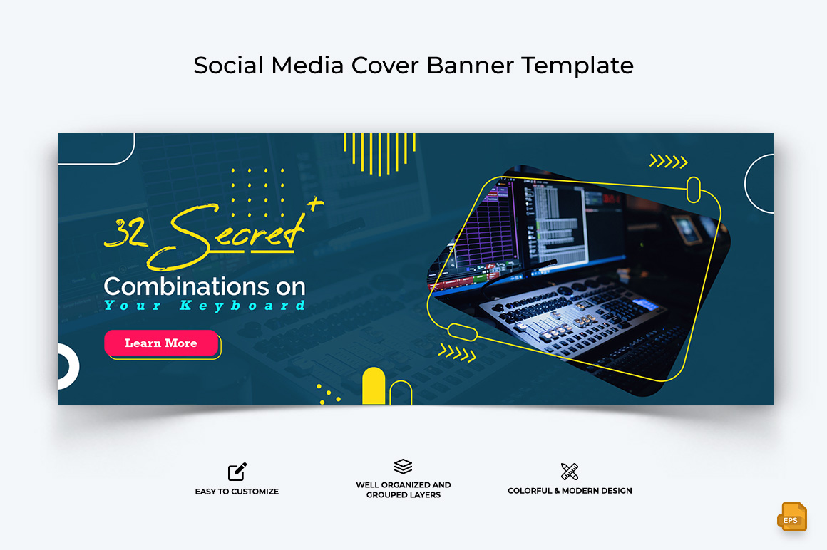 Computer Tricks and Hacking Facebook Cover Banner Design-003