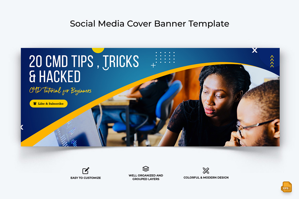 Computer Tricks and Hacking Facebook Cover Banner Design-011