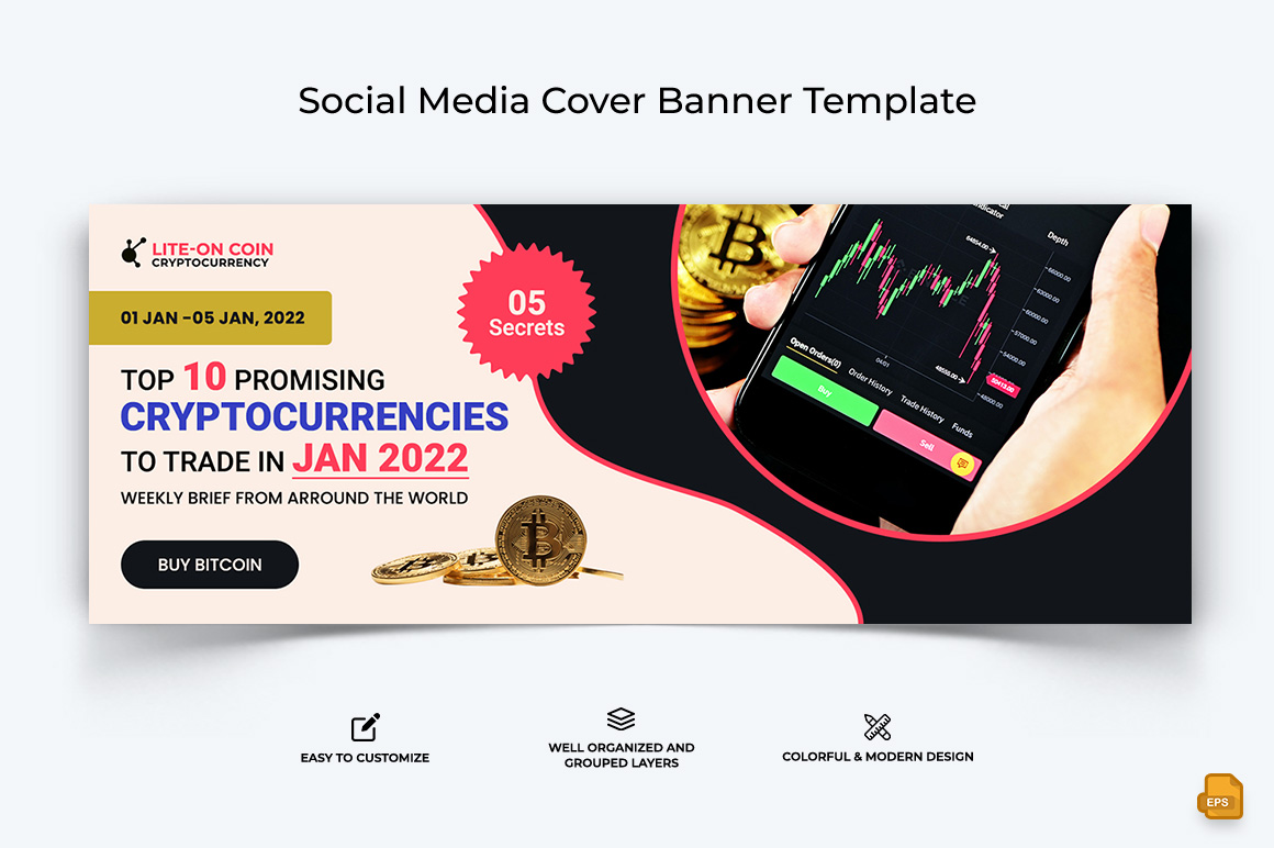 CryptoCurrency Facebook Cover Banner Design-001