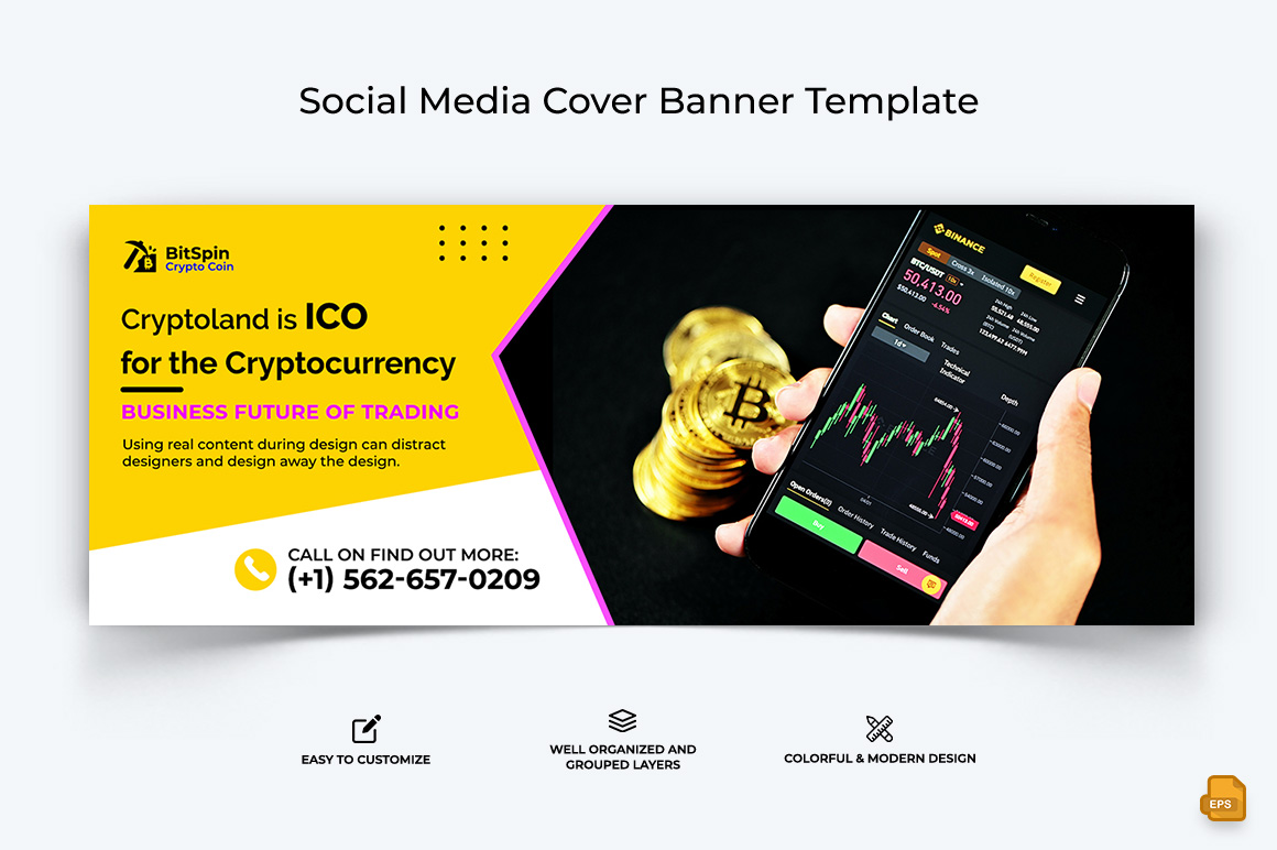 CryptoCurrency Facebook Cover Banner Design-017