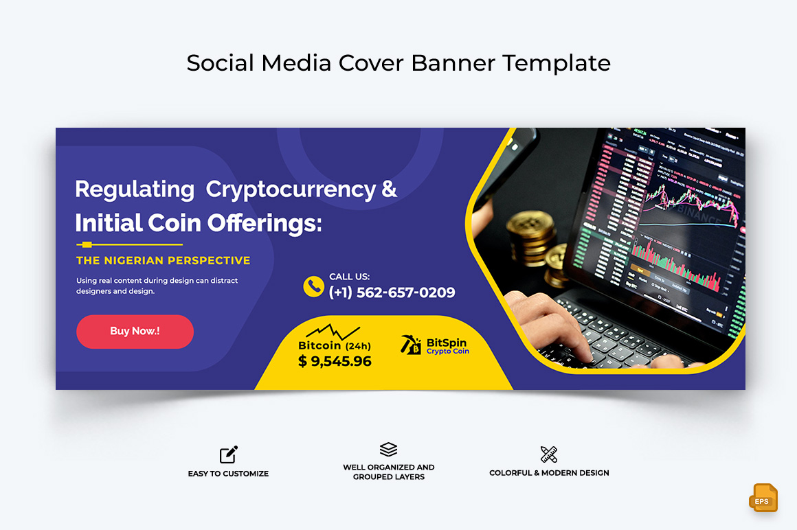 CryptoCurrency Facebook Cover Banner Design-018