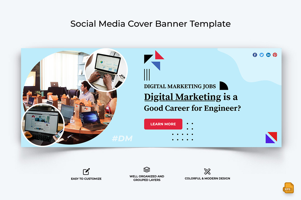 Digital Marketing Facebook Cover Banner Design-003