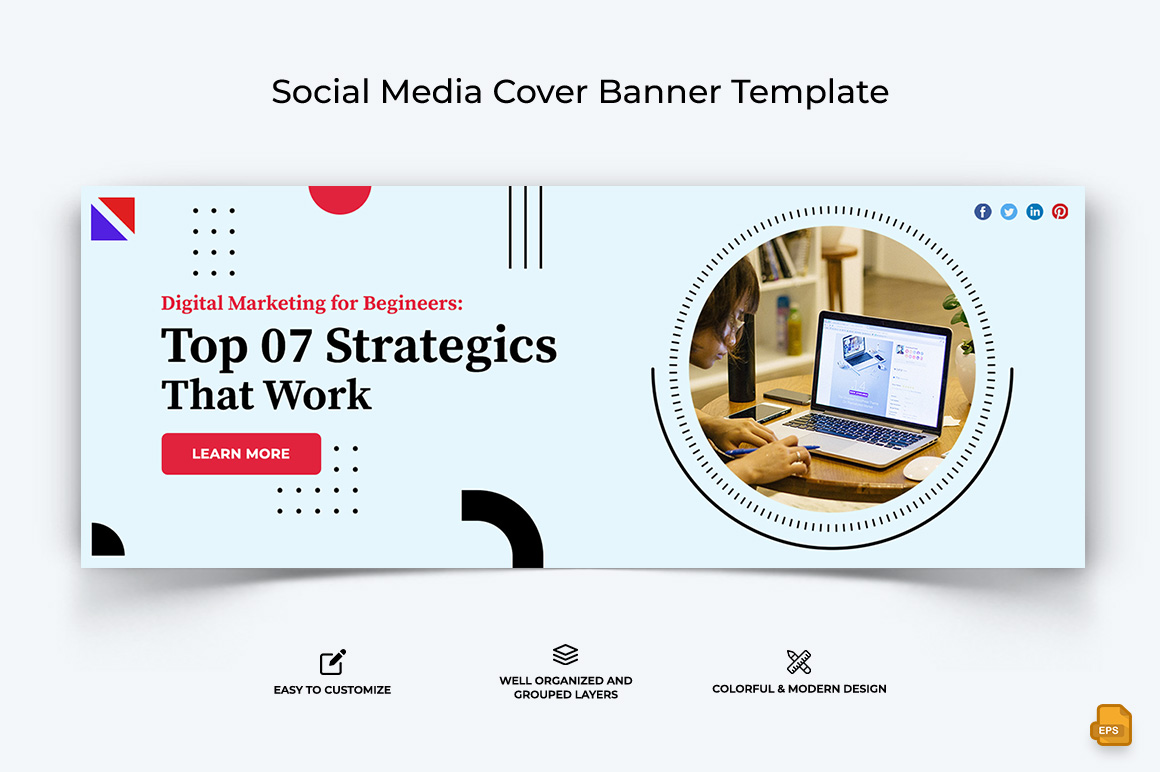 Digital Marketing Facebook Cover Banner Design-004