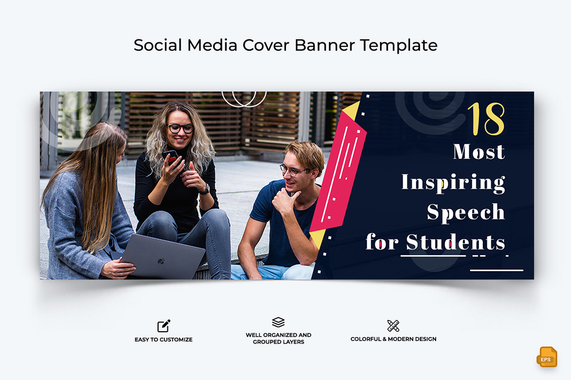 Education Facebook Cover Banner Design-003