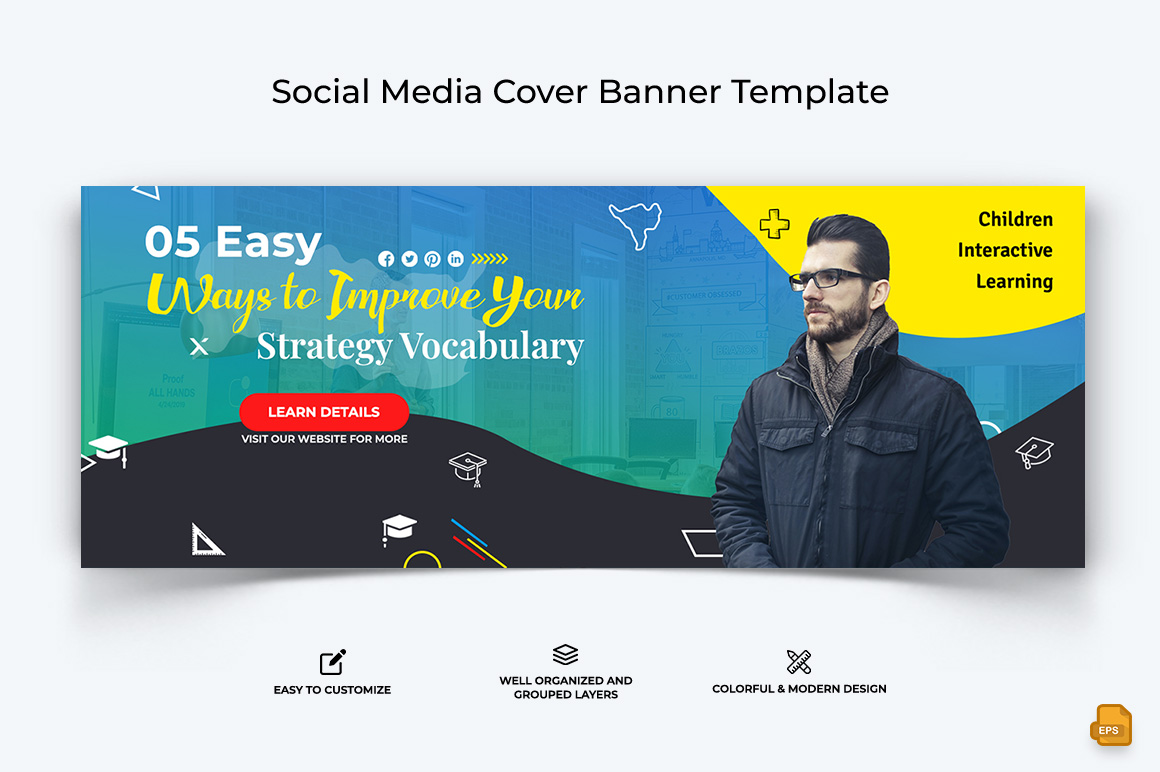 Education Facebook Cover Banner Design-010