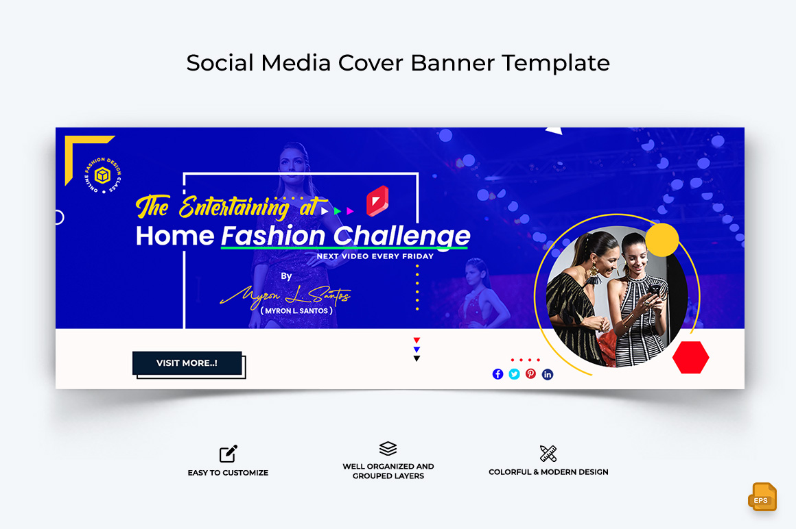 Fashion Facebook Cover Banner Design-009