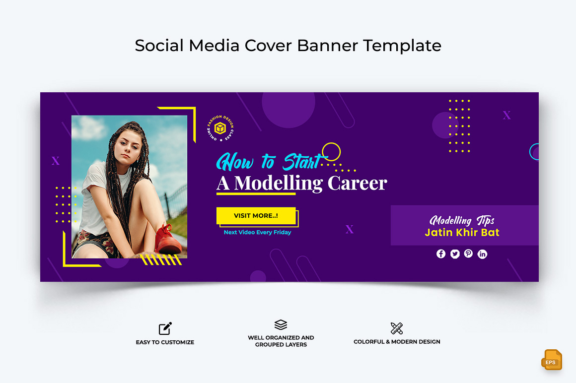 Fashion Facebook Cover Banner Design-011