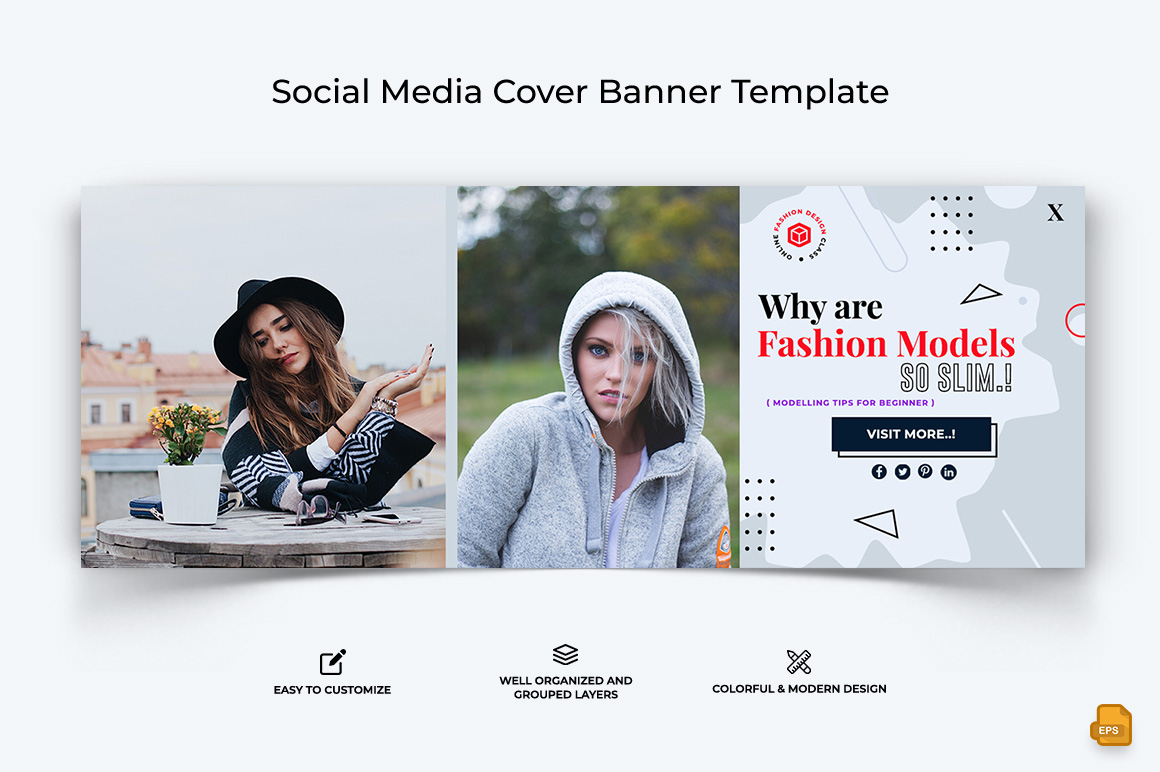 Fashion Facebook Cover Banner Design-013