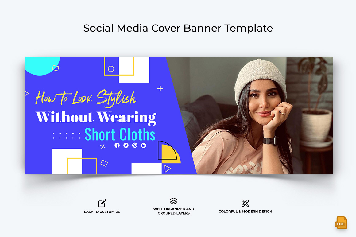 Fashion Facebook Cover Banner Design-021