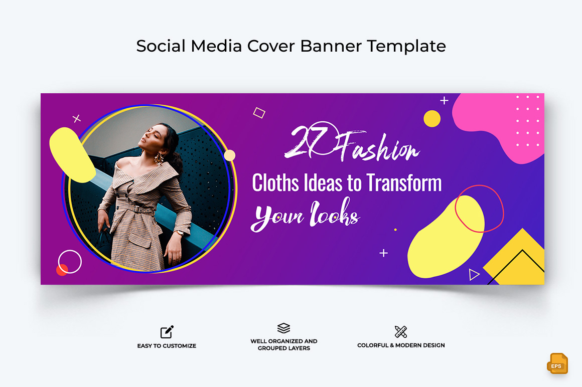 Fashion Facebook Cover Banner Design-022