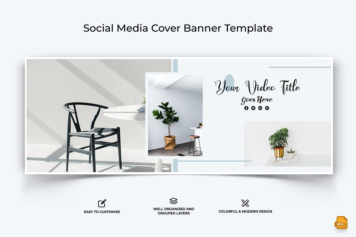 Interior Minimal Facebook Cover Banner Design-003