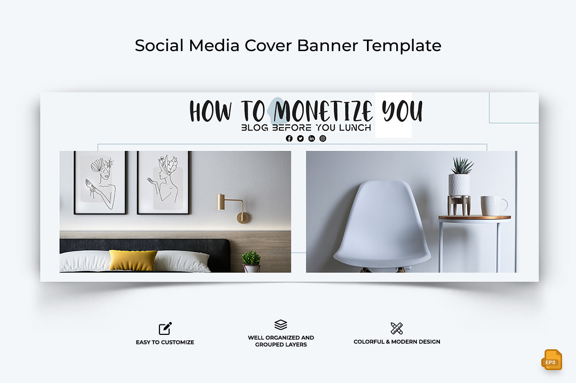 Interior Minimal Facebook Cover Banner Design-004