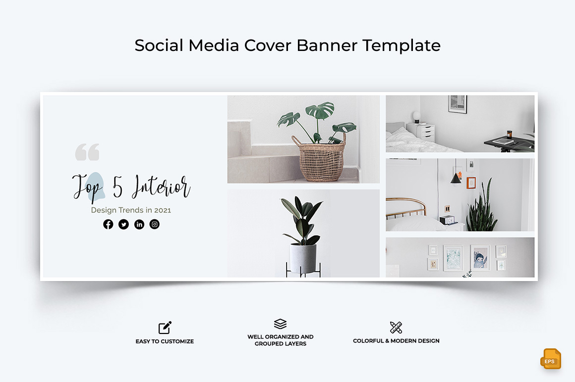 Interior Minimal Facebook Cover Banner Design-007