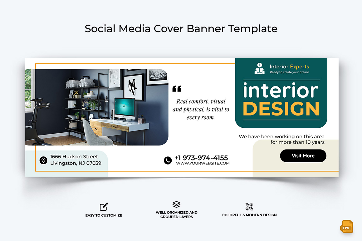 Interior Minimal Facebook Cover Banner Design-017