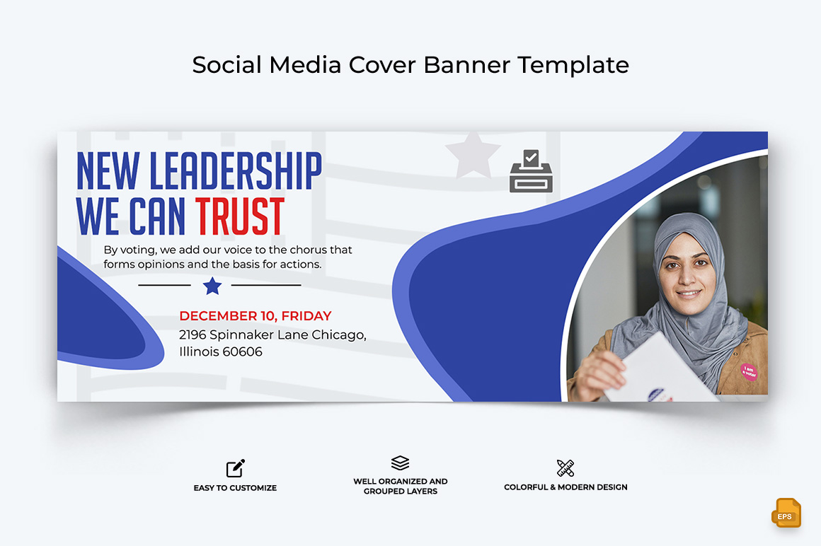 Political Campaign Facebook Cover Banner Design-013