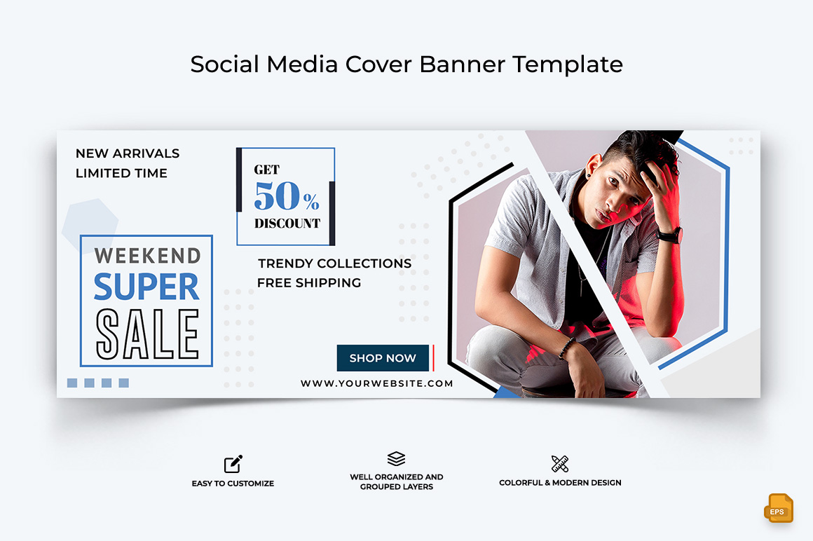 Sale Offers Facebook Cover Banner Design-004