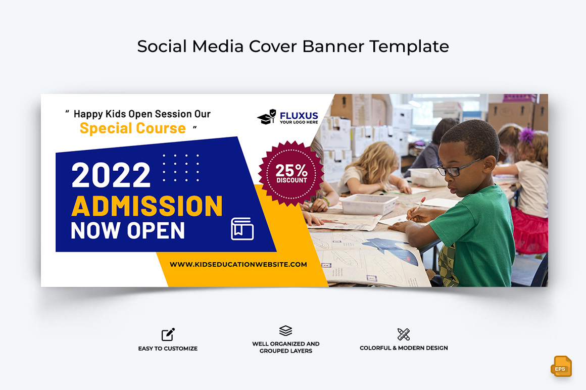 School Admission Facebook Cover Banner Design-011