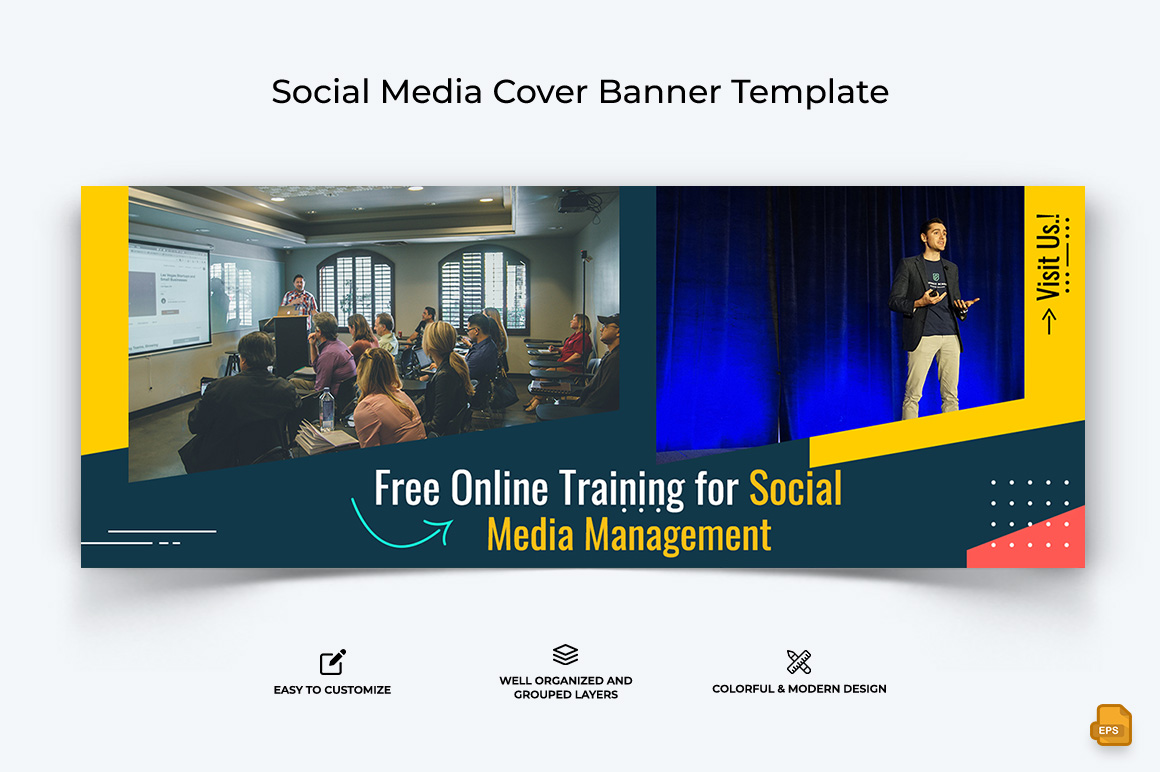 Social Media Workshop Facebook Cover Banner Design-002