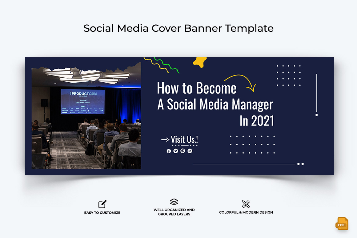 Social Media Workshop Facebook Cover Banner Design-005