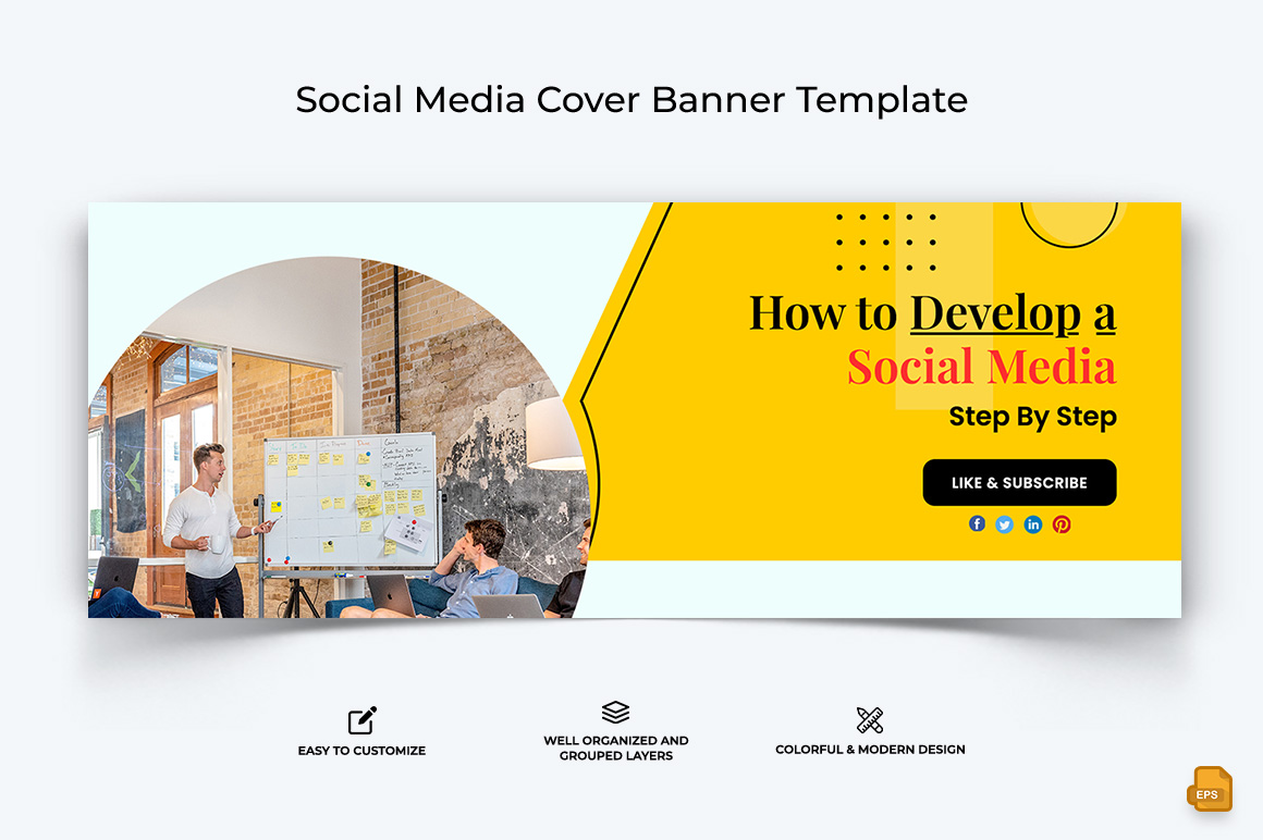 Social Media Workshop Facebook Cover Banner Design-013