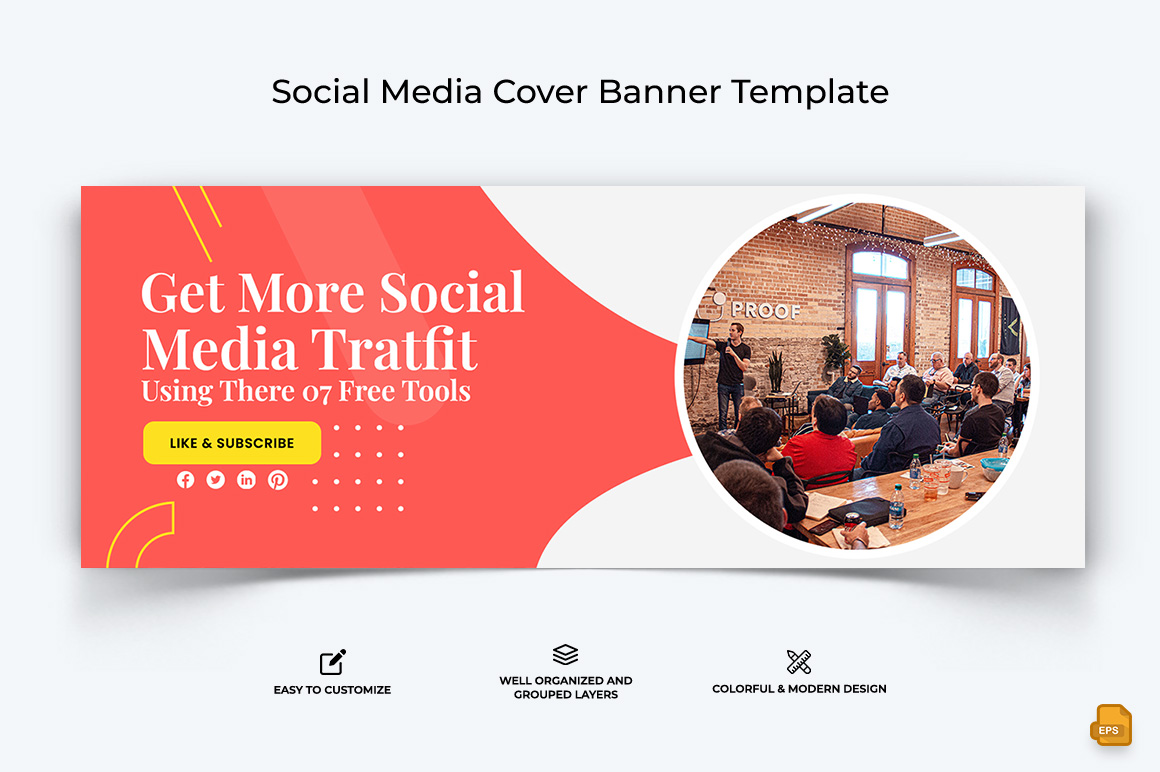 Social Media Workshop Facebook Cover Banner Design-014