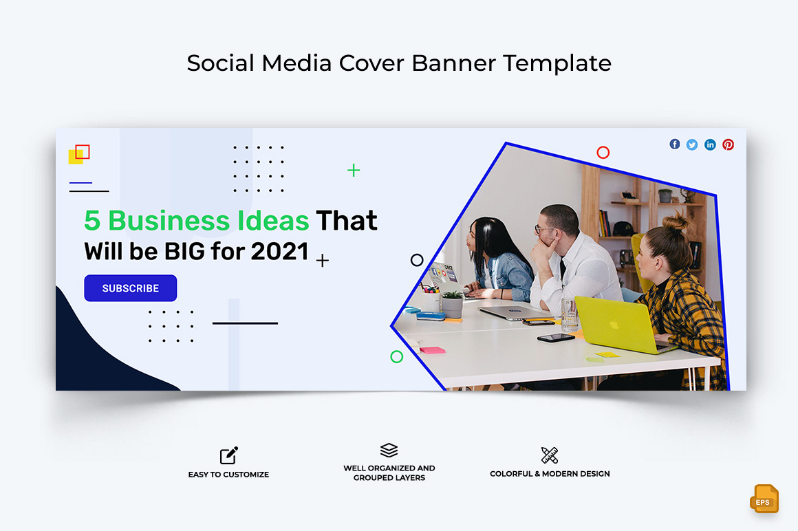 Startups Business Facebook Cover Banner Design-011