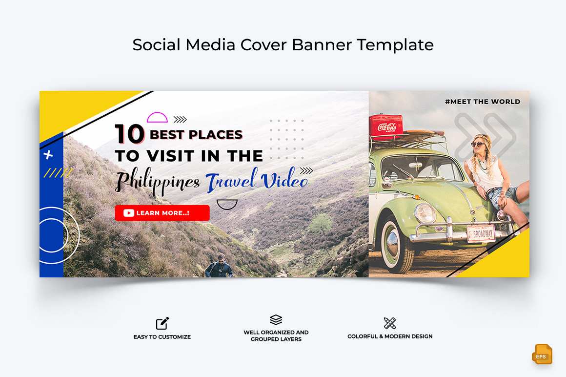 Travel Facebook Cover Banner Design-009